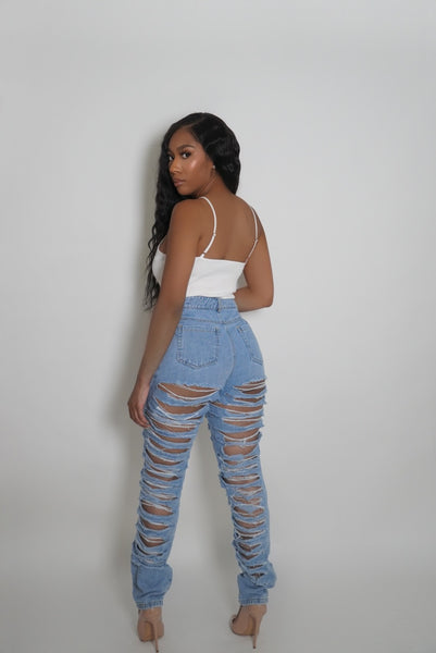 Bootylicious - Cut Out Denim